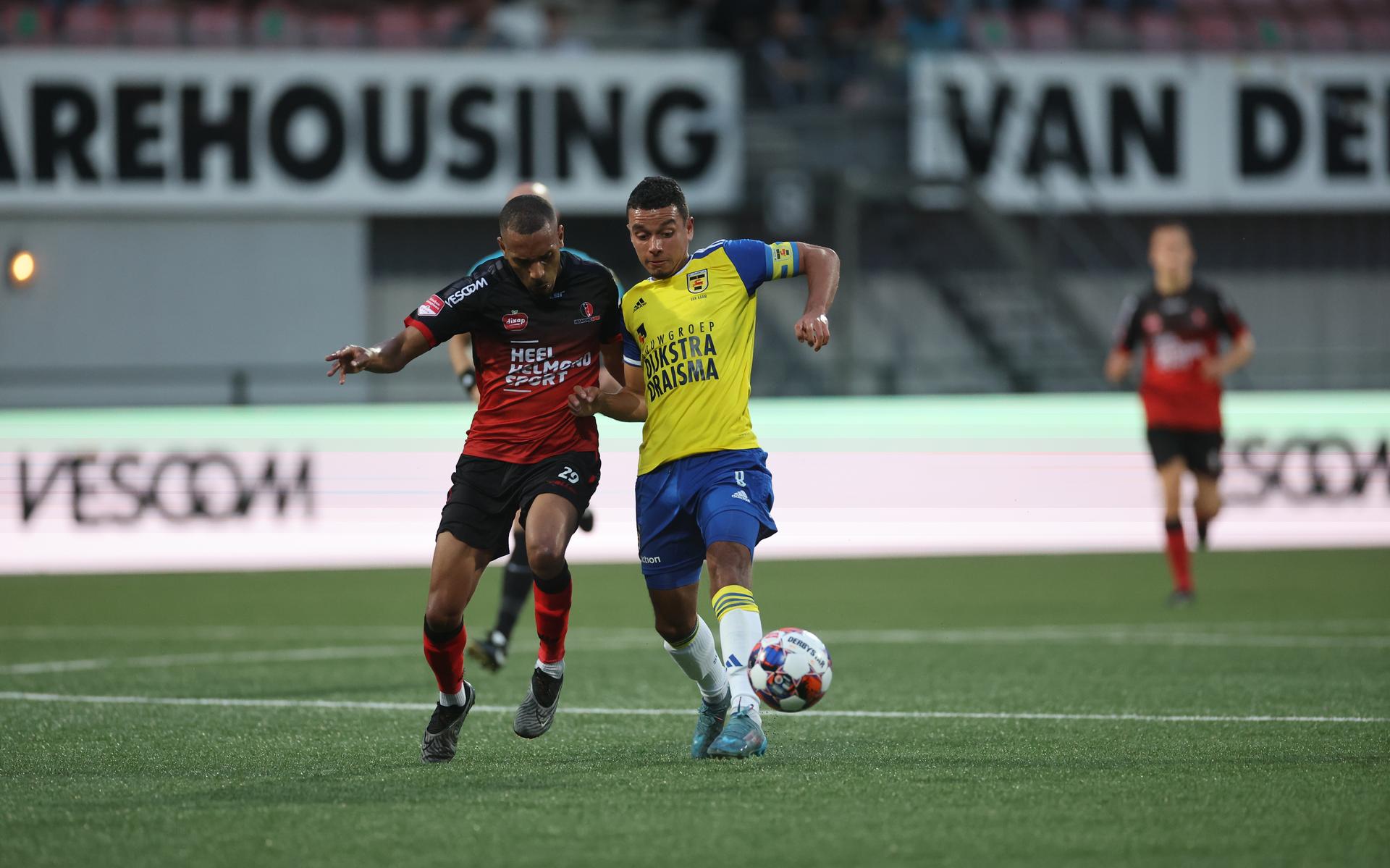 Pover SC Cambuur stelt teleur bij Helmond Sport en laat de koppositie